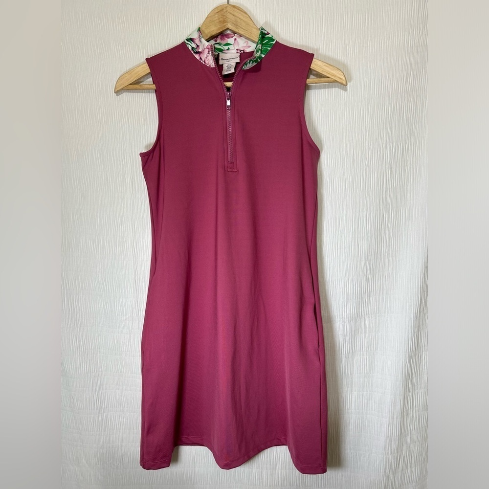 Tommy Bahama Golf Tennis Dress
Tropical Floral Collar Mauve
POCKETS Size XSP - Picture 1 of 6